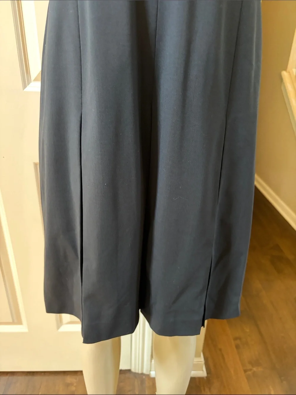 NWT J. Crew 365 Navy Sleeveless pleated Dress, 12